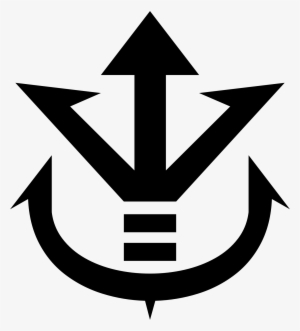 The Saiyan Royal Crest Of Vegeta From Dragon Ball Z - Saiyan Royal Crest
