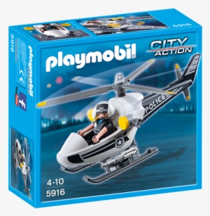 Police Helicopter - Playmobil 5916 Police Helicopter