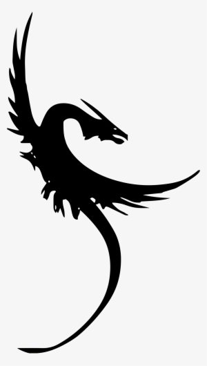 Clipart - Dragon Symbol Transparent Background