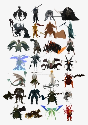 Wyvern Dragon Drawing Dark Souls - Todos Os Boss Dark Souls 1