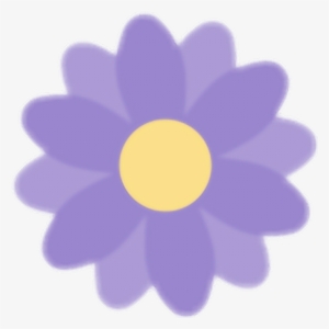 emoji sticker emoticon flower clip art - purple flower emoji png