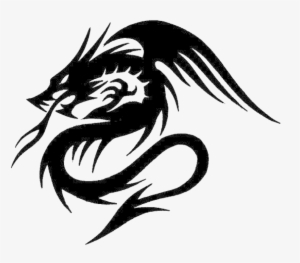 Japanese Dragon Silhouette At Getdrawings - Cb Edit Tattoo Png