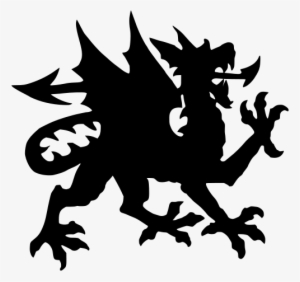 File Dragons Pinterest Filedragon - Dragon Icon Silhouette Transparent