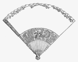 Blank Fan Frame Image - Drawing