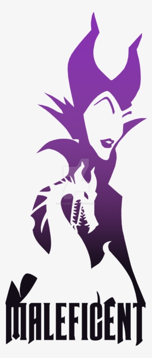 Dragon Silhouette Clip Art - Png Disney Villain Svg Files