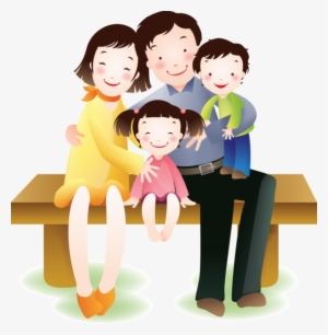 Laminas Infantilesdibujosfamilia Felizla - Crianças Abraço Familia Clipart