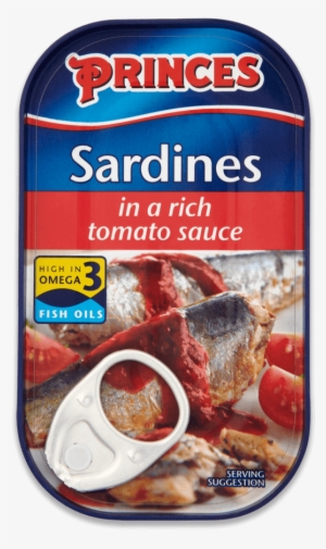 Princes Sardines In A Rich Tomato Sauce 120gms