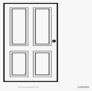 Dibujo De Puertas De Madera - Home Door