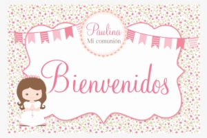 Cartel De Bienvenida Comunión - Blog