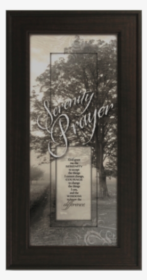 James Lawrence Company Serenity Prayer Framed Graphic