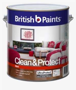 British Paints Clean & Protect Matt - British Paints Clean And Protect