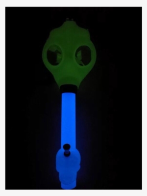 Gas Mask With Bong - Glowing In The Dark