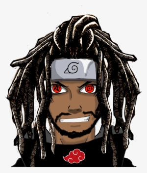 Black Anime Characters With Dreads Png