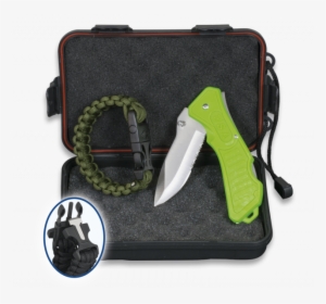 Box Pocket Knife Paracord
