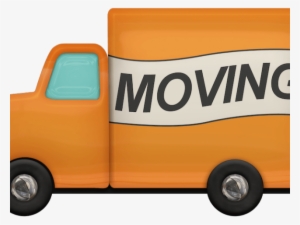 Moving Truck Cartoon - Cartoon Moving Truck Png