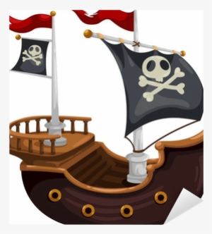 Barco Pirata Dibujo Animado