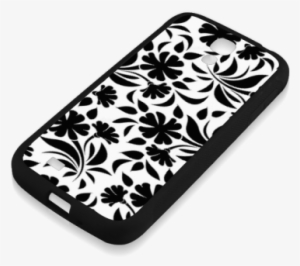 Flower Background Vector Black And White Artsadd D - Guler Luxury Soap Combo - Pack Of 3