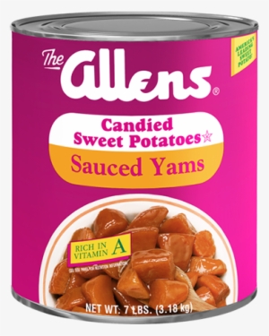 Allens® Candied Sweet Potatoes - Allens Navy Beans - 15.5 Oz