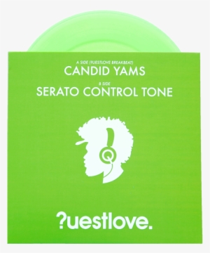 Questlove Sufro Breaks 7" - Serato ?uestlove 'sufro Breaks' 7" Control Vinyl (7x7
