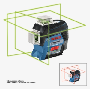 All In One Functionality - Bosch Green Beam Laser Level