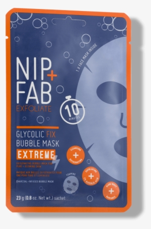 If We're Gonna Get A Bit Technical, The Mask Contains - Nip᐀ Glycolic Fix Extreme Bubble Mask - Glycolic Fix
