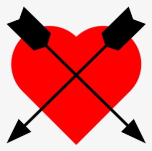Icon, Heart, Arrow, Red, Love, Emblem, Element - Arrow