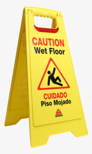 Wet Floor Flashing Safety Sign 2 Sided 25" O'cedar - O-cedar Commercial Flashing Floor Safety Sign