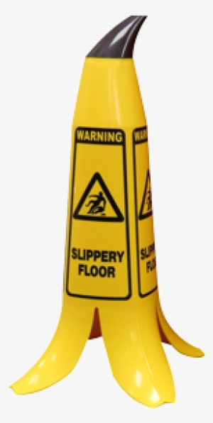 Banana Skin Wet Floor Sign Png