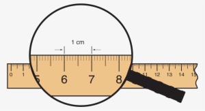 Centimeter X - Meterstick Cartoon