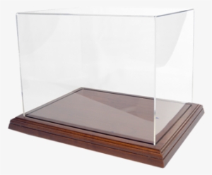 Large Display Case With Full Size Ncaa Replica Helmet - Display Case