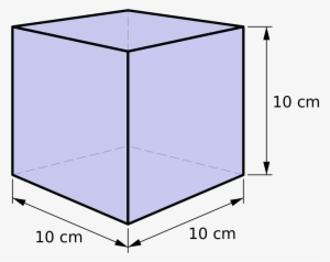 Cube With Dimensions