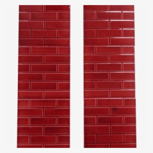 Small Red Brick Fireplace Tiles From Victorian Fireplace - Brick