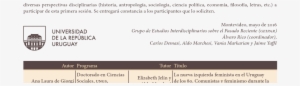 Geipar 2016 Invitación 1 - University Of The Republic