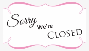 Sorry We Are Closed - Lutong Bahay Sa Kusina Cafeteria