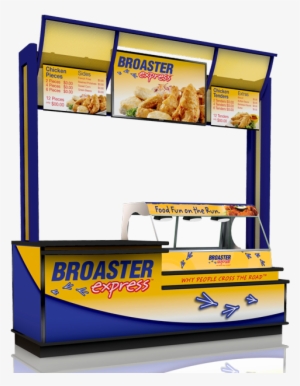 Kiosk Broasterexpress 8ft L - Kiosk