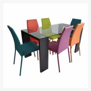 Comedor Loft Negro / 6 Colores Home Deco, Dining Rooms, - Dining Room
