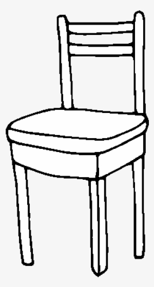 Dibujo De Silla De Comedor Para Colorear - Desenho De Cadeira Para Colorir