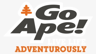 Go Go Gorilla Is Sponsored By Go Ape - Go Ape Logo Png
