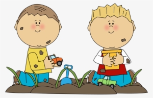 Kids Holding Hands% - Boys Playing Clip Art