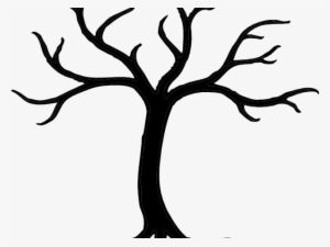 Spooky Tree Clipart - Tree Trunk Clipart Png