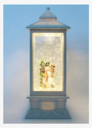 Snowman Light Up Christmas Lantern - Christmas Day