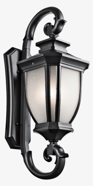 Lantern Outdoor Coach Lights Led Wall Lights Outdoor - Kichler Lighting-9099bk-salisbury - Four Light Outdoor