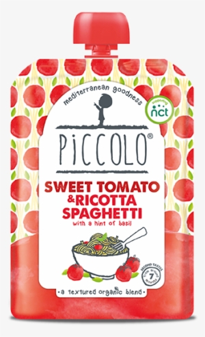 Sweet Tomato Ricotta Spaghetti - Piccolo Organic Carrot, Squash & Sweet Potato