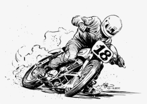 Ama Flat Track Png - Flat Track Motorcycle Vector