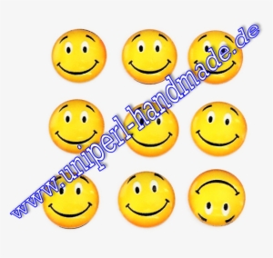Emoji Cabochon, 14 Mm, Smiling Face - Smiley