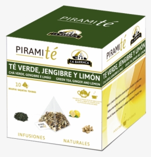 Piramité Té Verde, Ginger And Lemon - Black Tea
