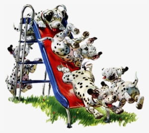 Dog Cartoon Images - Dalmatian Puppies