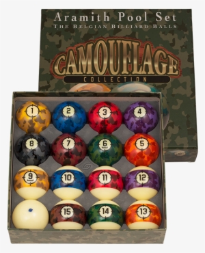 Aramith Camouflage Ball Set