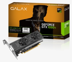 Galax Geforce® Gtx 1050 Ti Oc Lp - New Nvidia Graphics Cards 2017