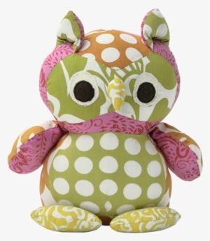 Scrappy Patchwork Baby Owl - Scrappy Patchwork